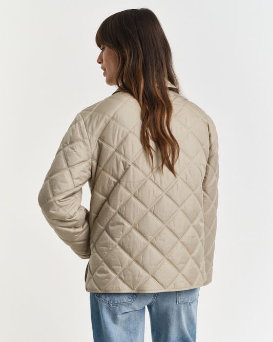 Gesteppte Jacke mit Kragen