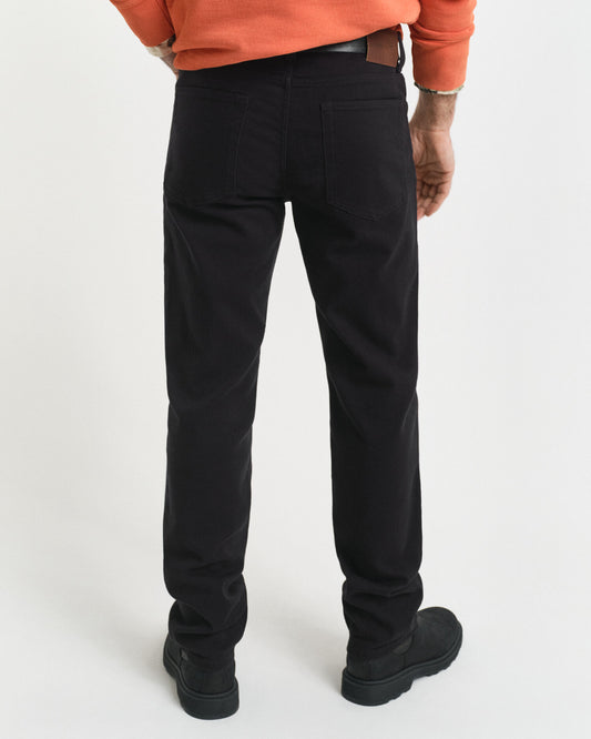 Regular Fit Jeans aus weichem Twill