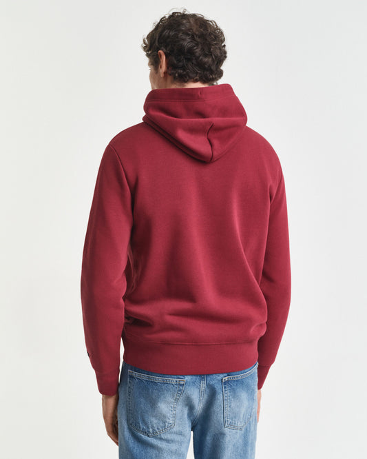 Kapuzenpullover mit Wappenmotiv