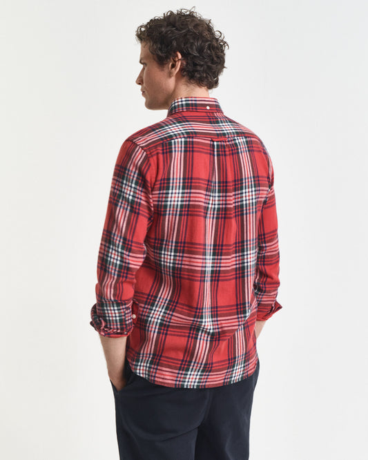Windblown Flanellhemd im Regular Fit mit Karomuster