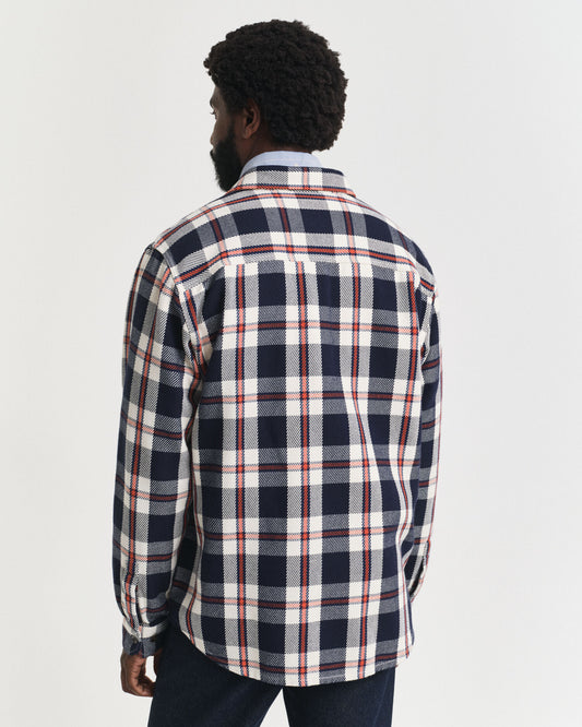 Kariertes Twill-Overshirt