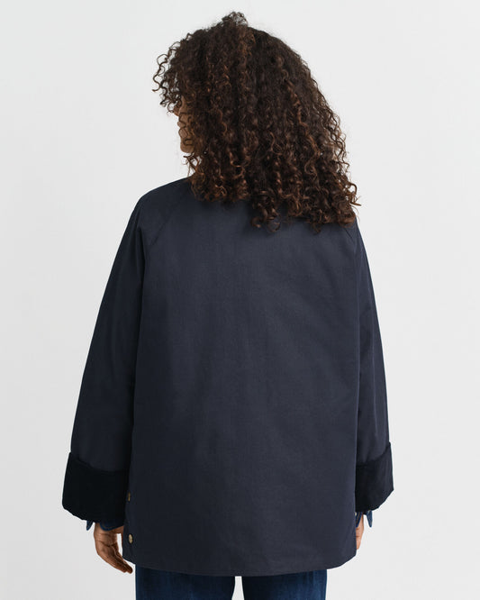 Gewachste Baumwolljacke „Double Decker“