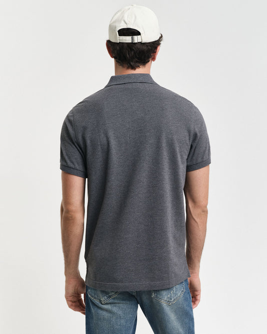 Regular Fit Shield Pique Polo Shirt