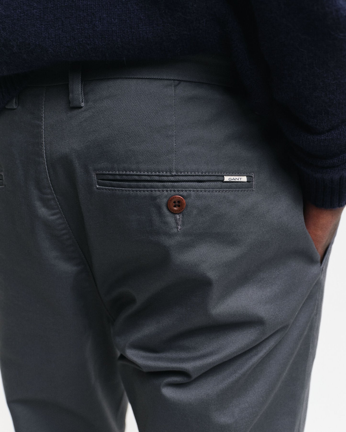 Chino coupe ajustée