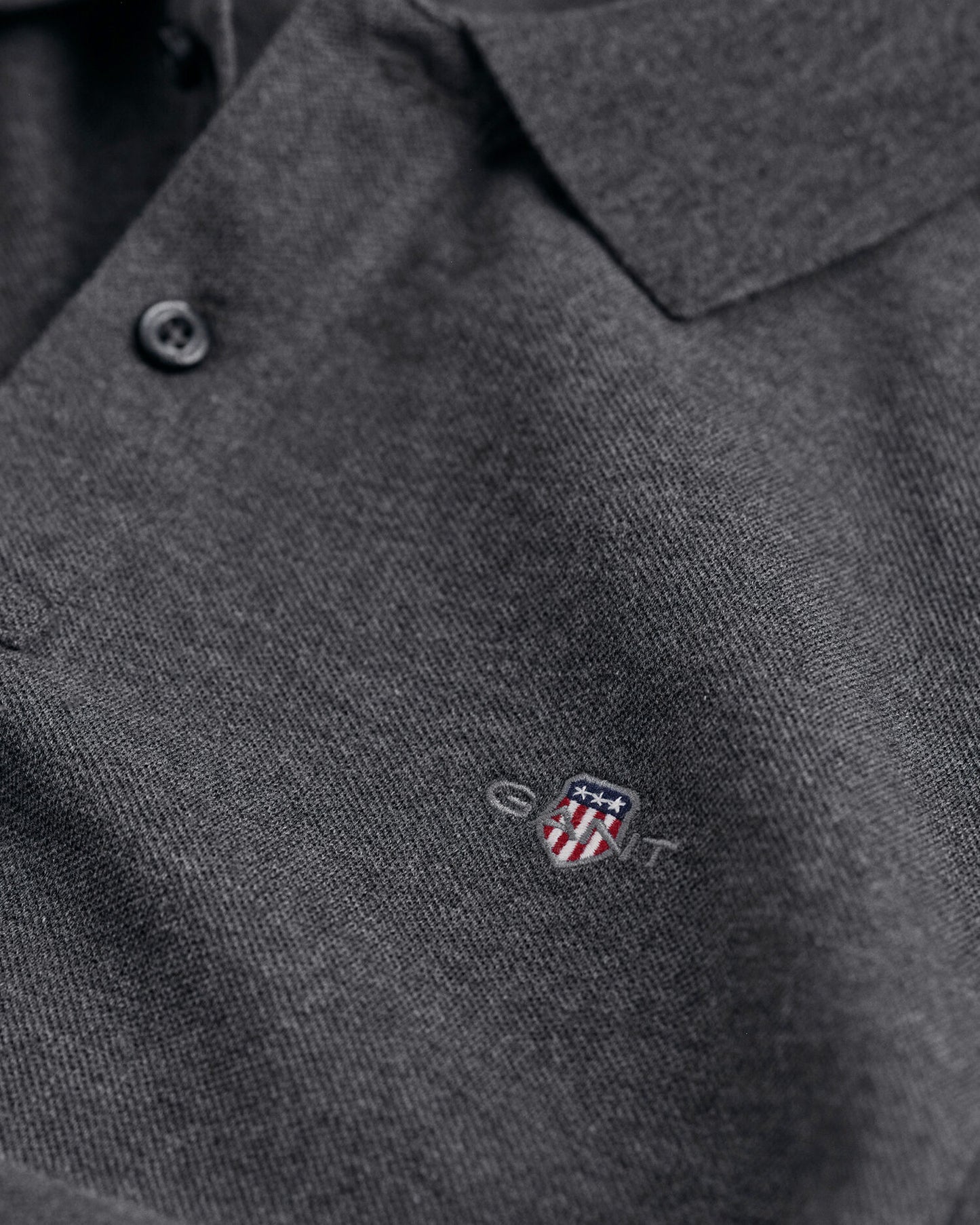 Regular Fit Shield Pique Polo Shirt