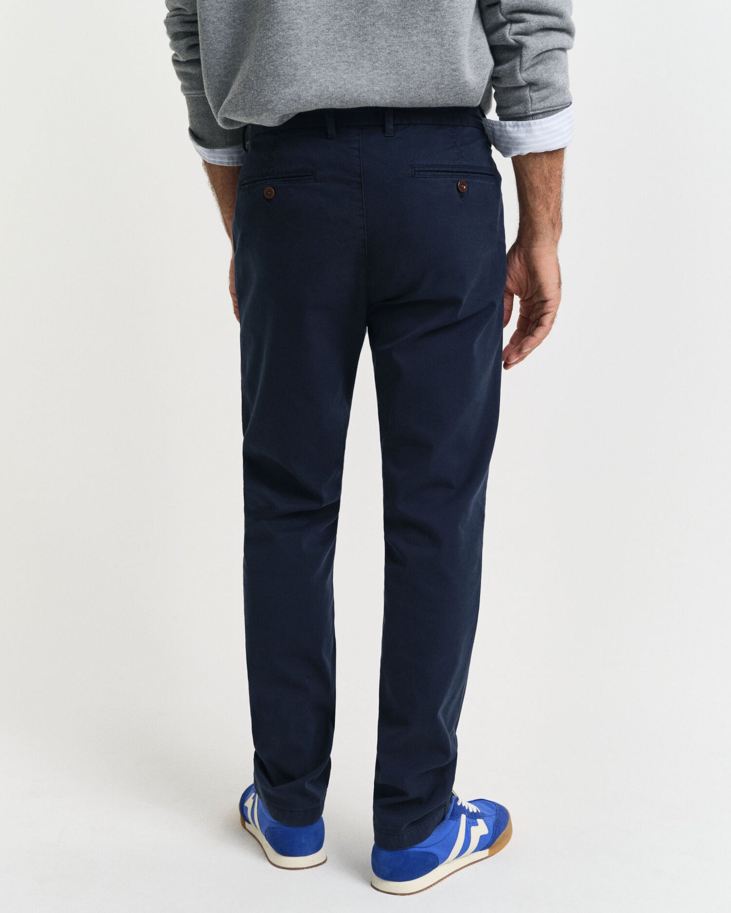 Slim Fit Chino mit Dobby-Struktur
