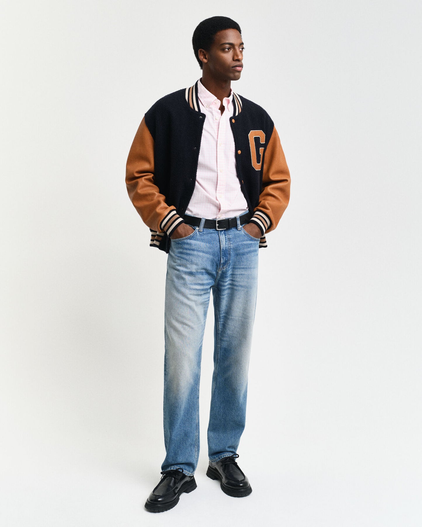 Regular Fit Klassisches Gingham-Popeline-Hemd