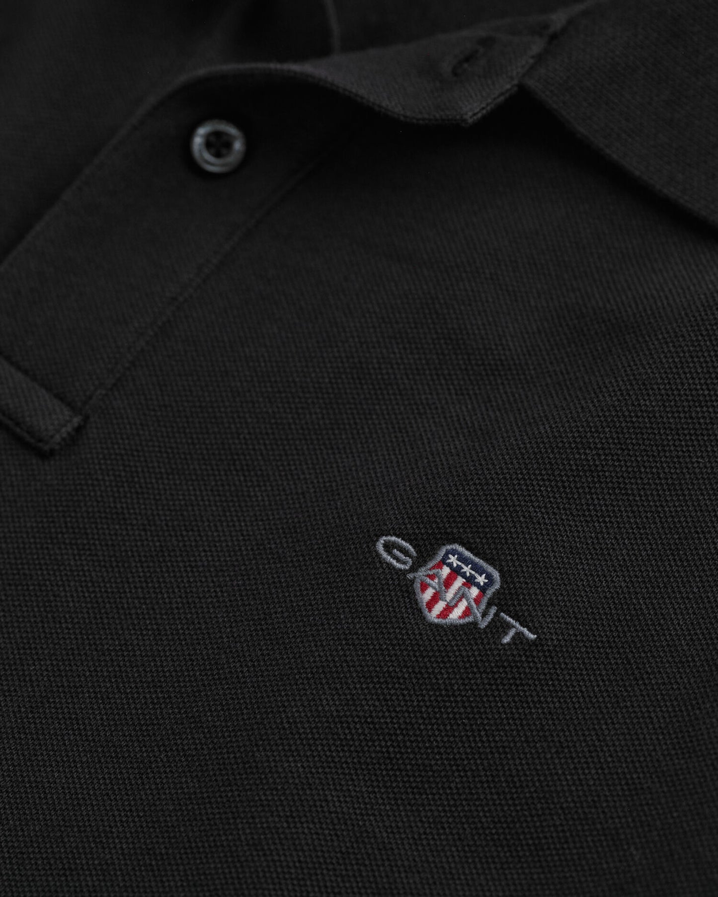 Regular Fit Shield Pique Polo Shirt