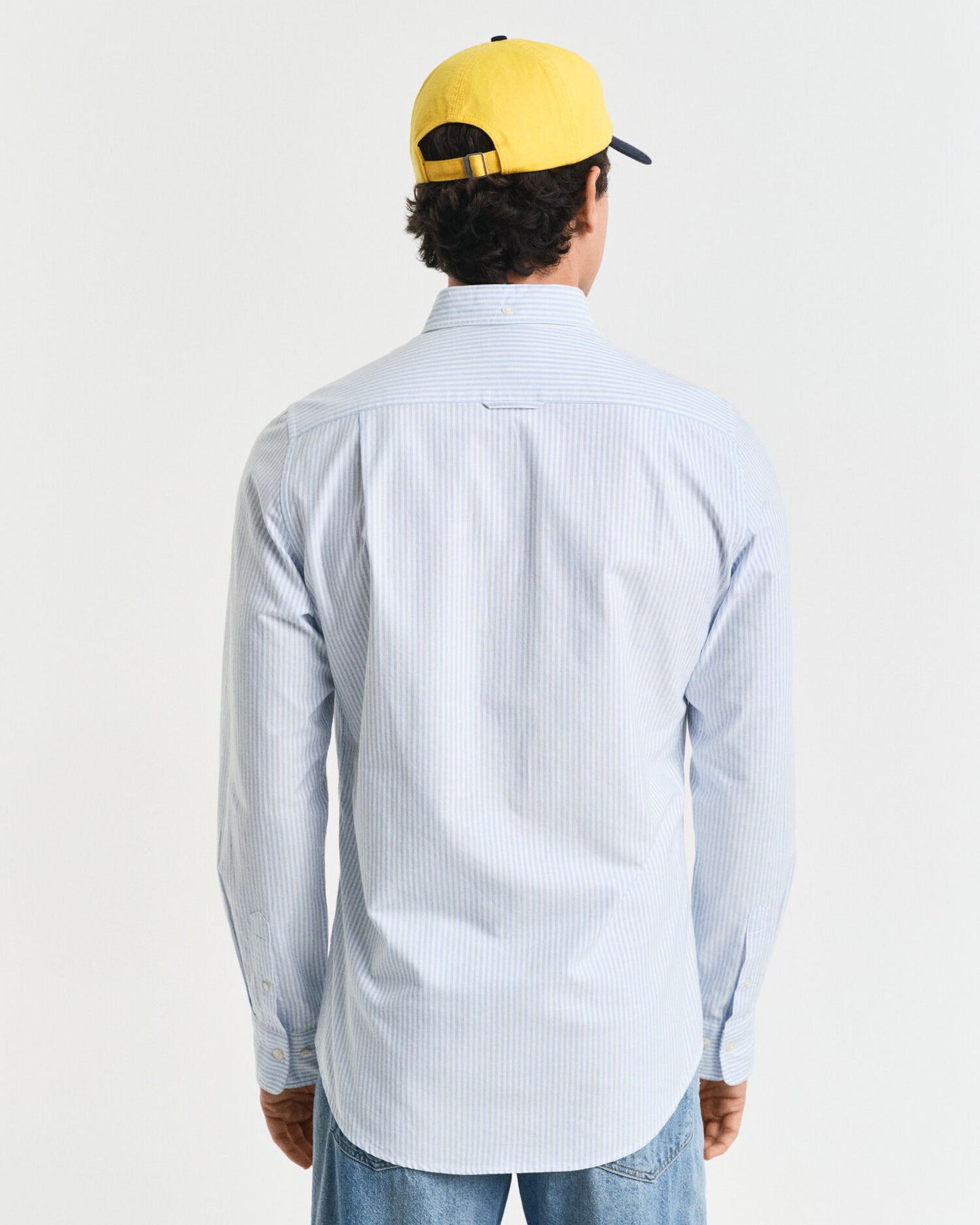Chemise Oxford Classique à Rayures Banquier Coupe Cintrée