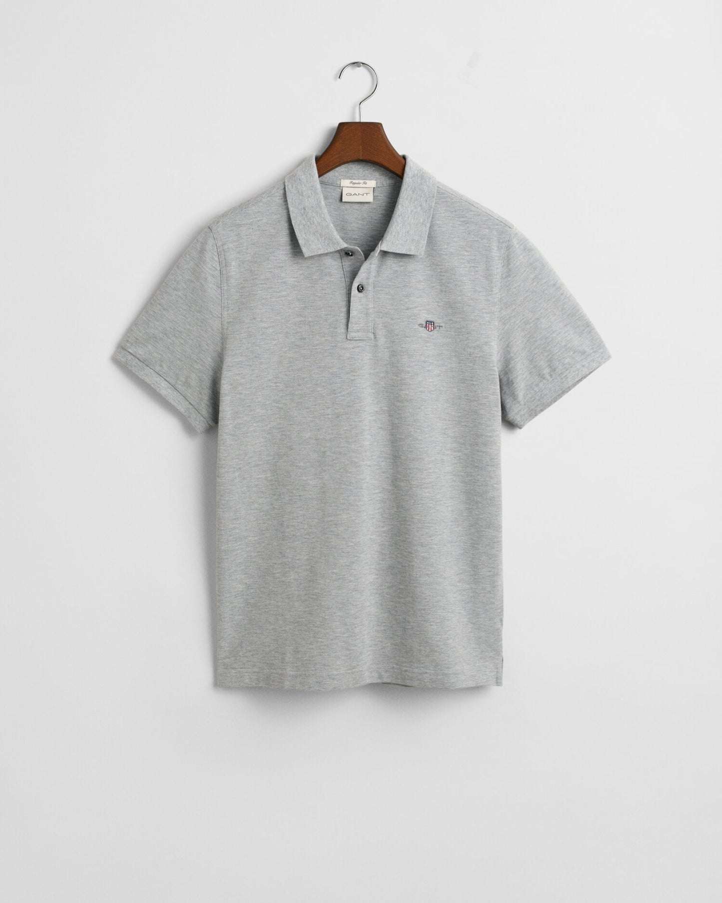 Regular Fit Shield Pique Polo Shirt