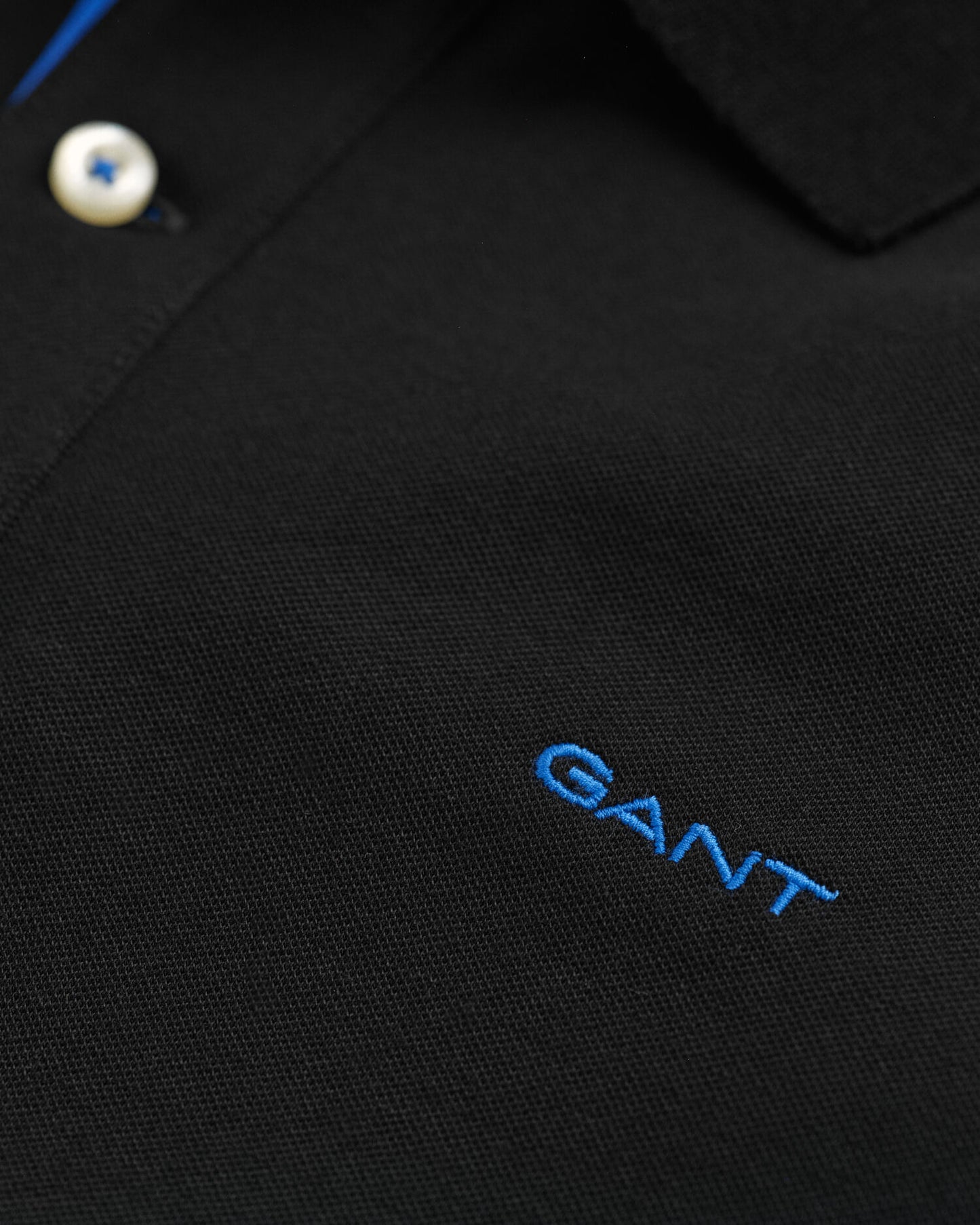 Contrast Pique Polo Shirt