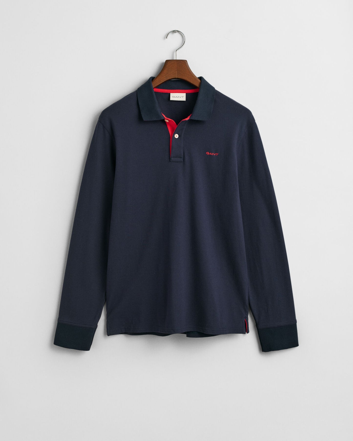 Kontrast-Piqué-Rugby-Shirt