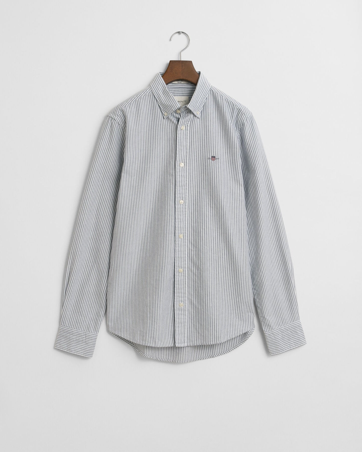 Chemise Oxford Classique Rayures Banquier Coupe Ajustée