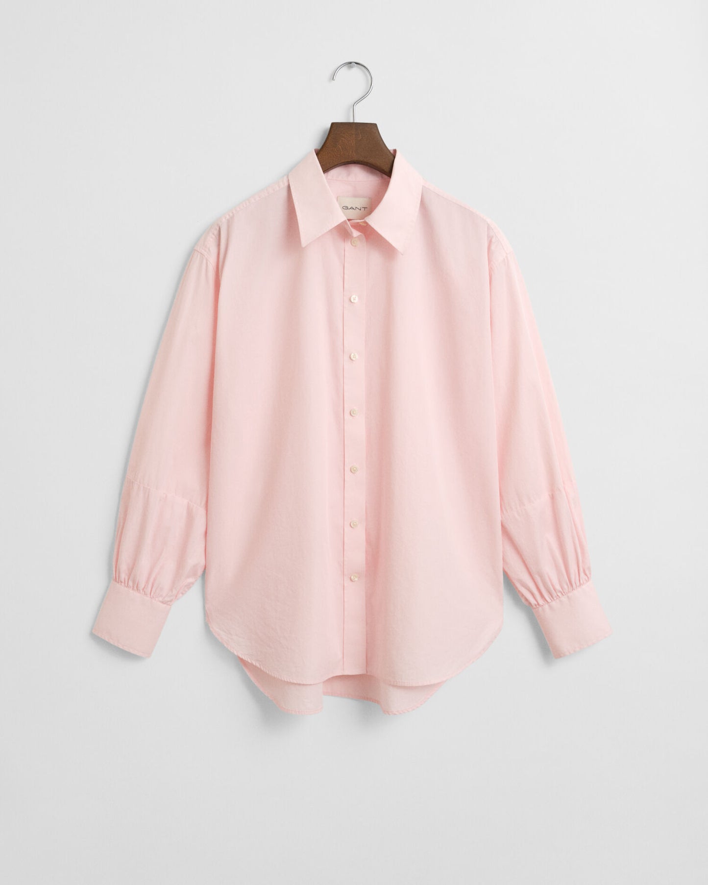 Chemise à manches volumineuses coupe décontractée