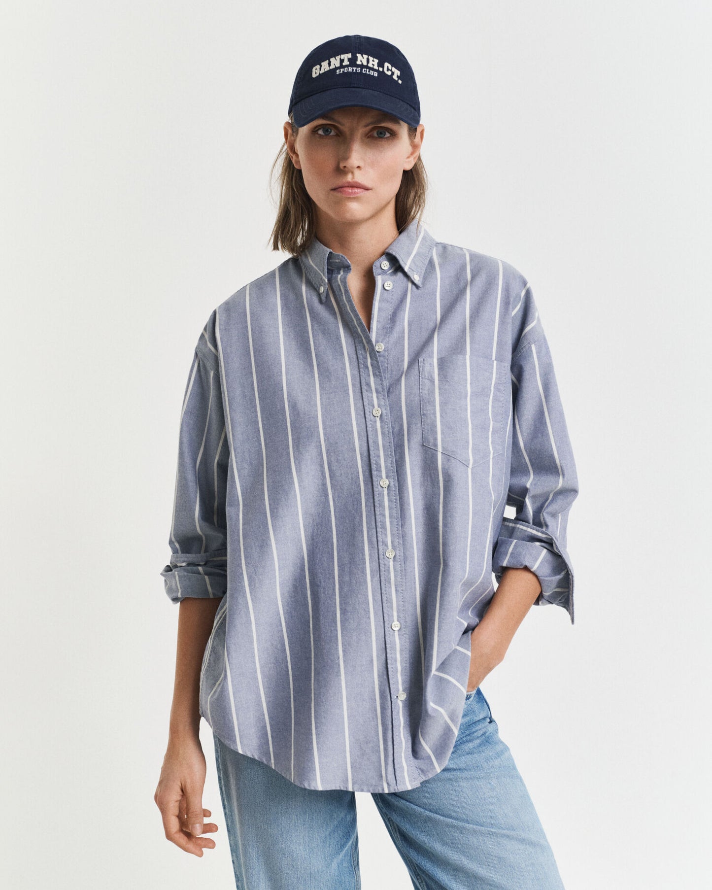Chemise Oxford classique coupe ample