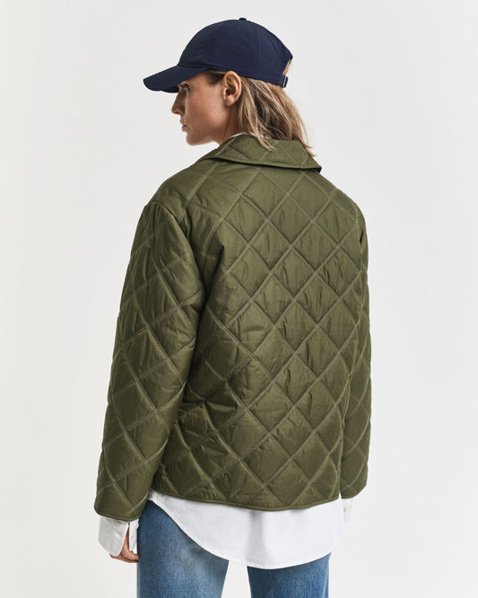 Gesteppte Jacke mit Kragen