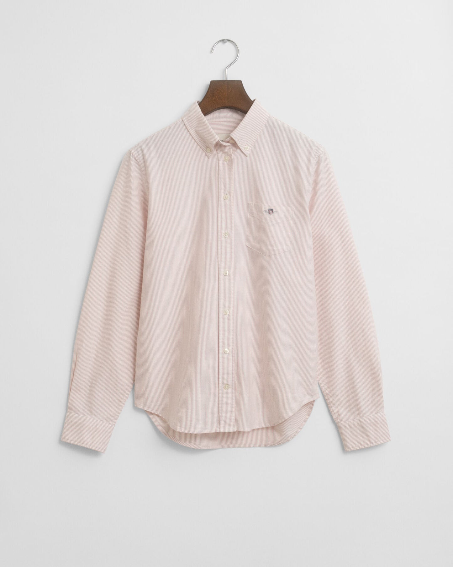 Klassisches Oxford-Hemd mit Streifen, Regular Fit