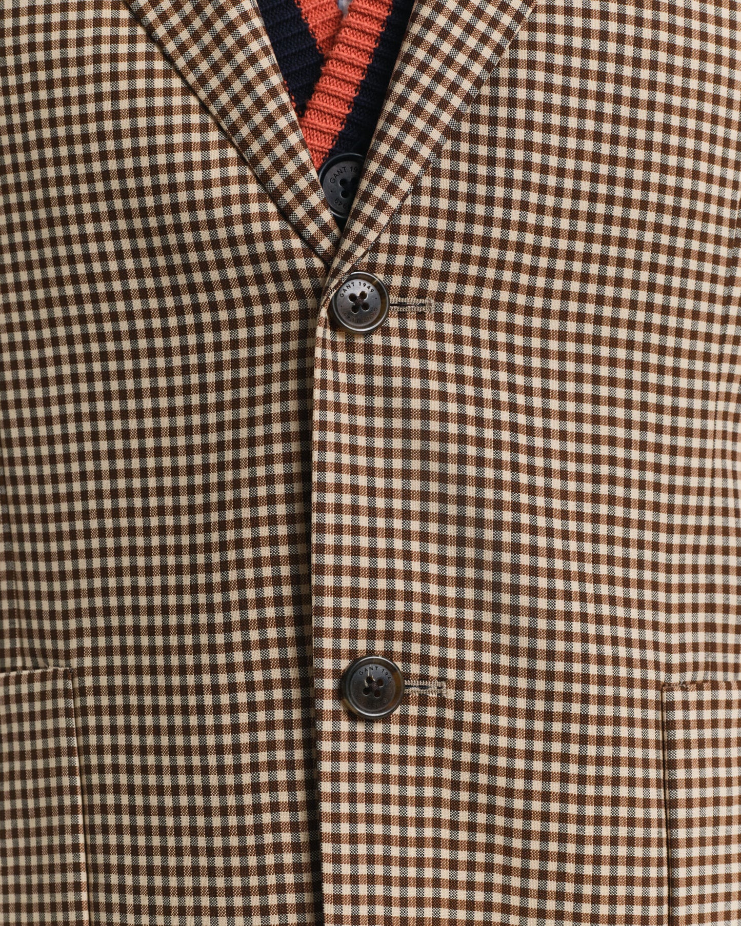 Relaxed Fit Blazer mit Vichy-Karos