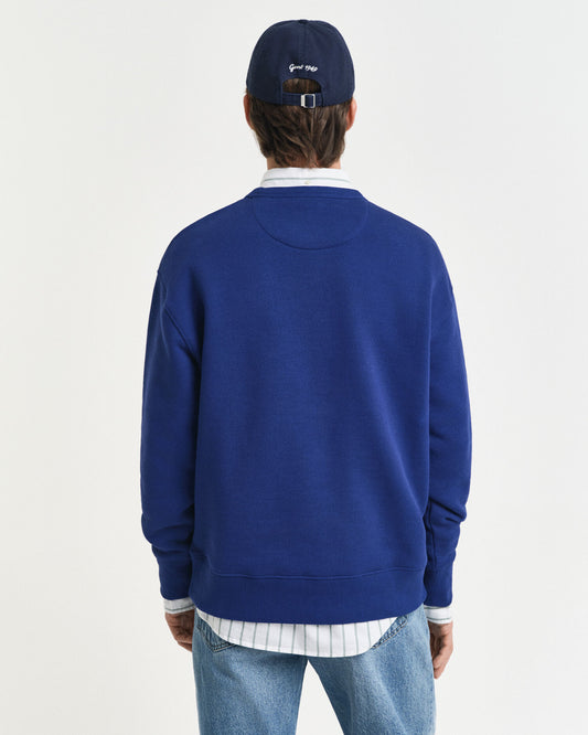 Grafisches Rundhals-Sweatshirt