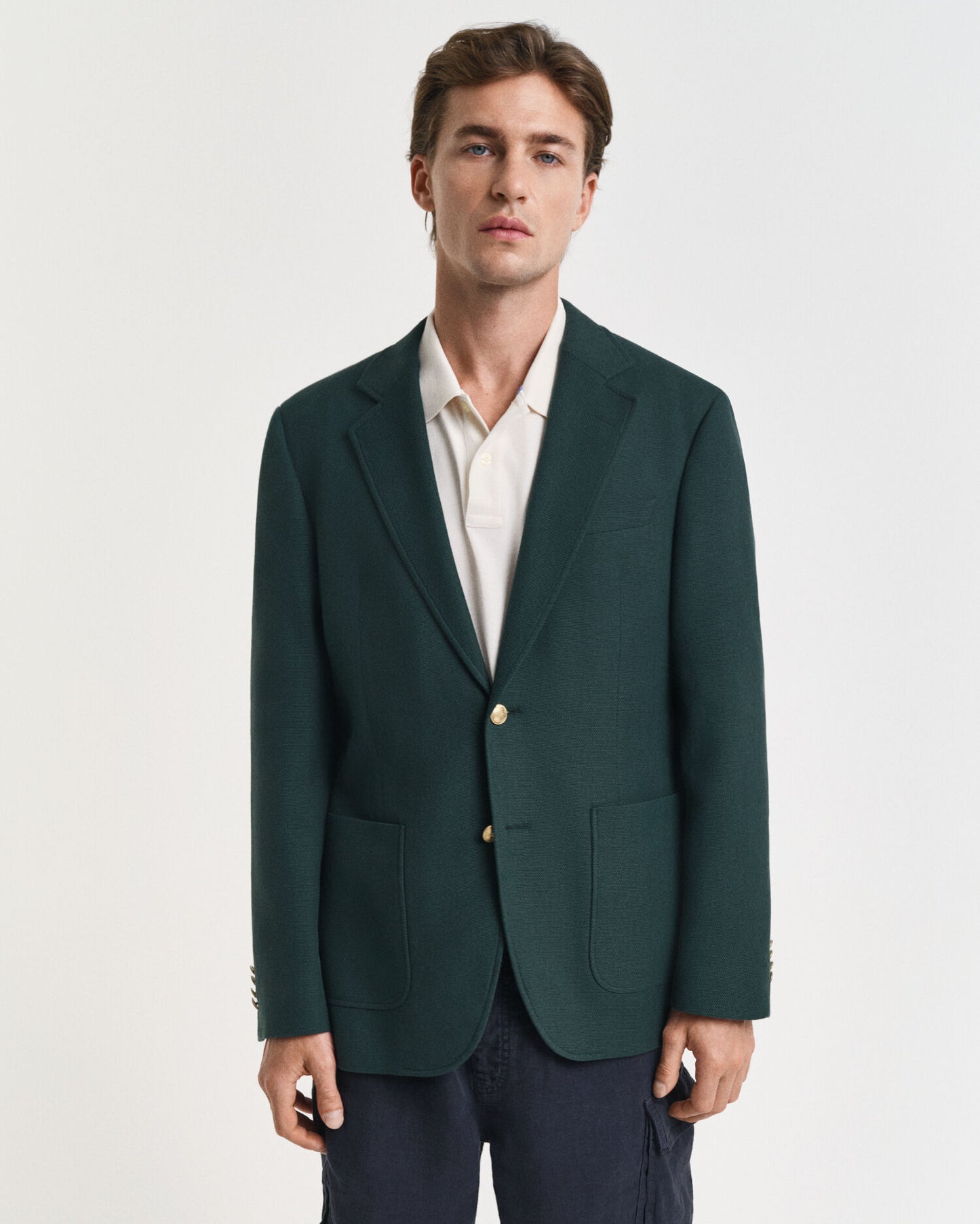 Blazer ajusté en coton Club
