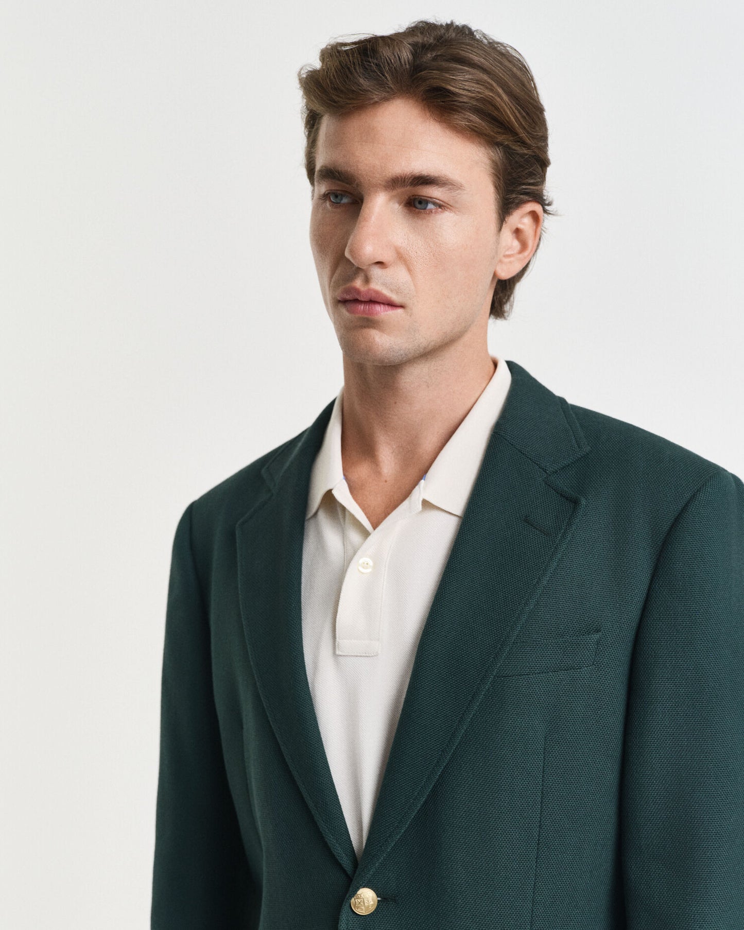 Blazer ajusté en coton Club