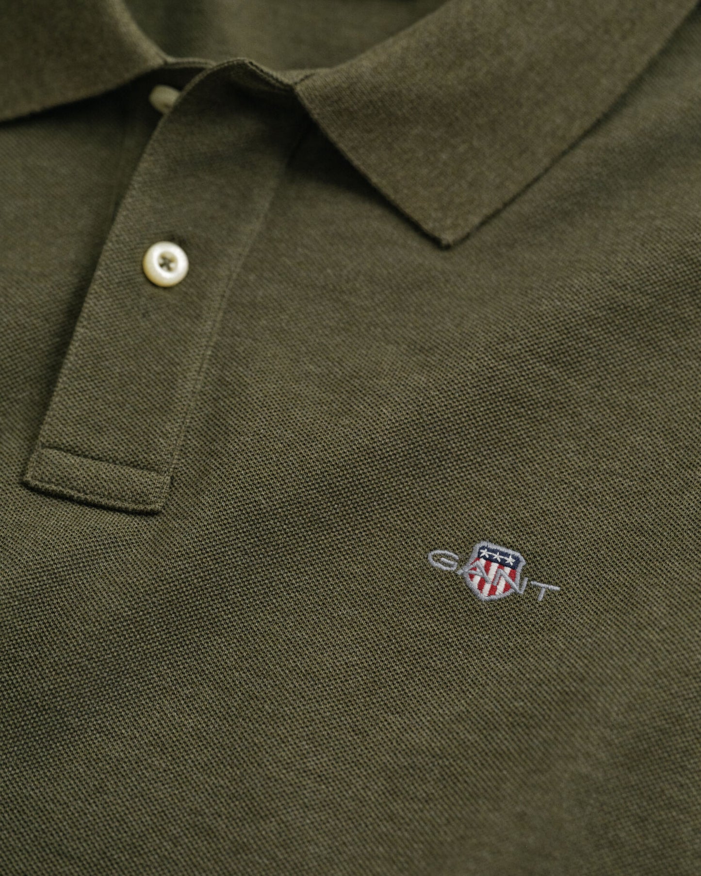 Regular Fit Shield Pique Polo Shirt