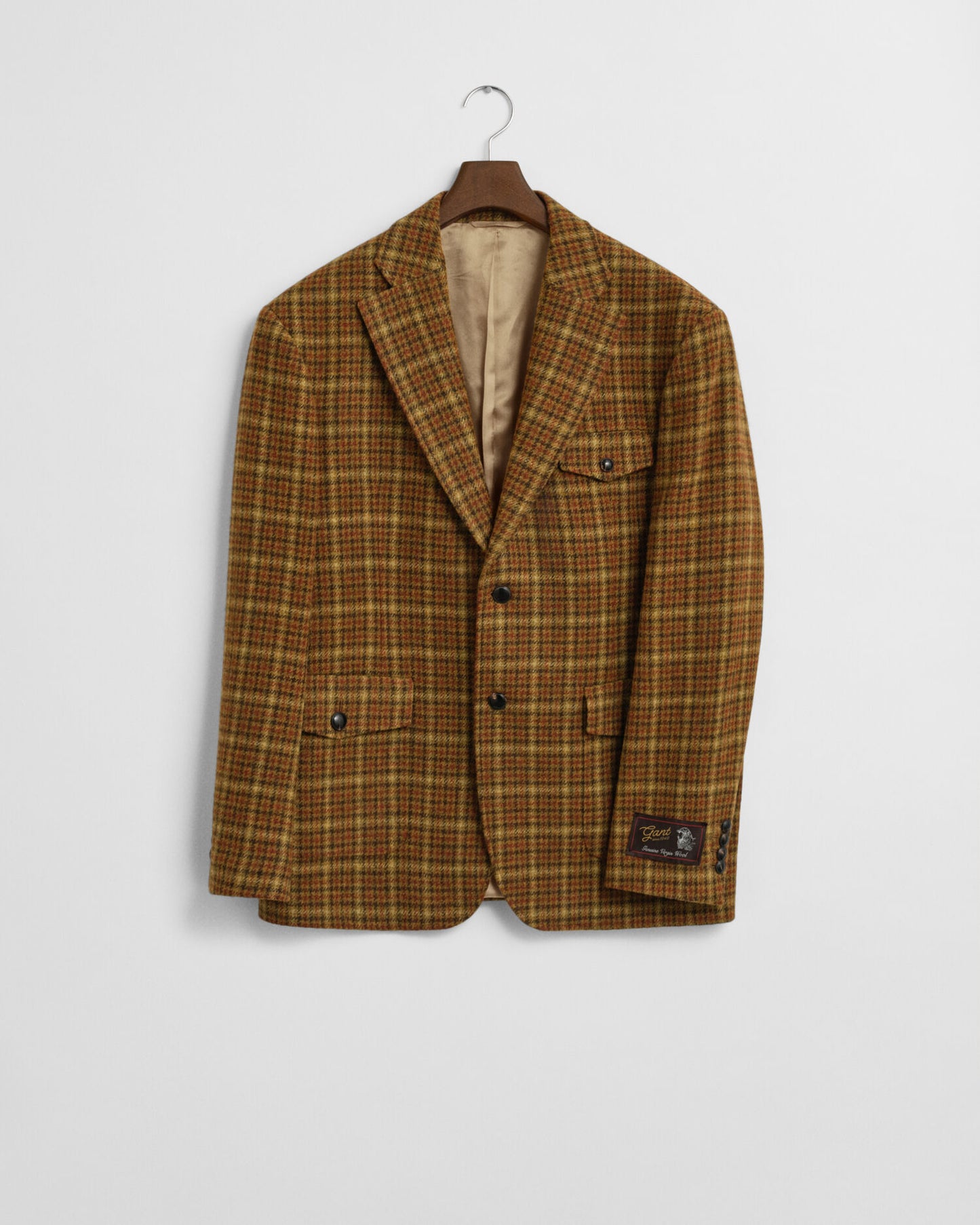 Karierter Tweed-Blazer in lockerer Passform