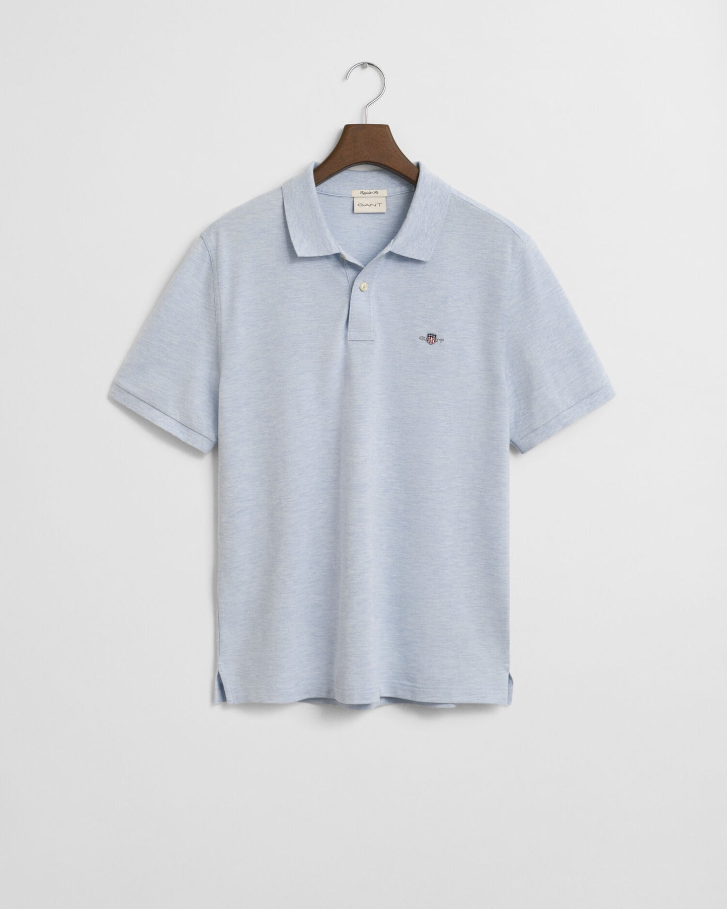 Regular Fit Shield Pique Polo Shirt