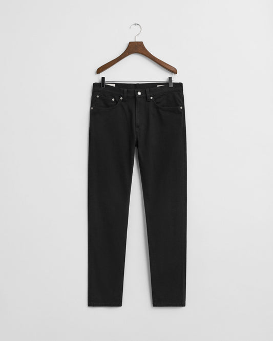 Jean coupe ajustée en sergé doux
