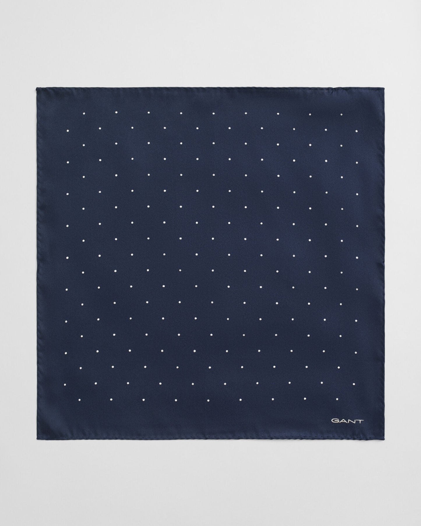 Pochette de costume imprimée à pois