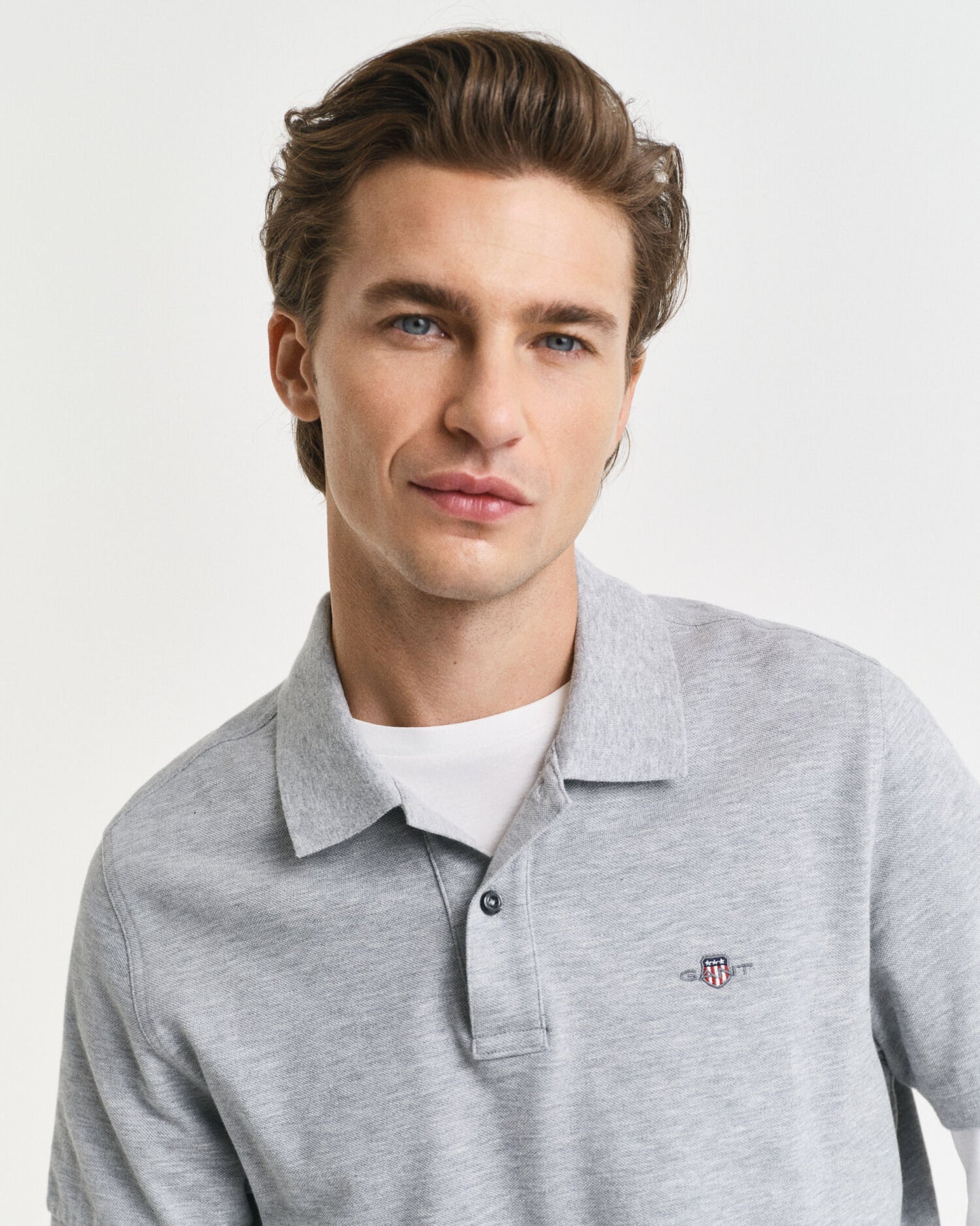 Regular Fit Shield Pique Polo Shirt
