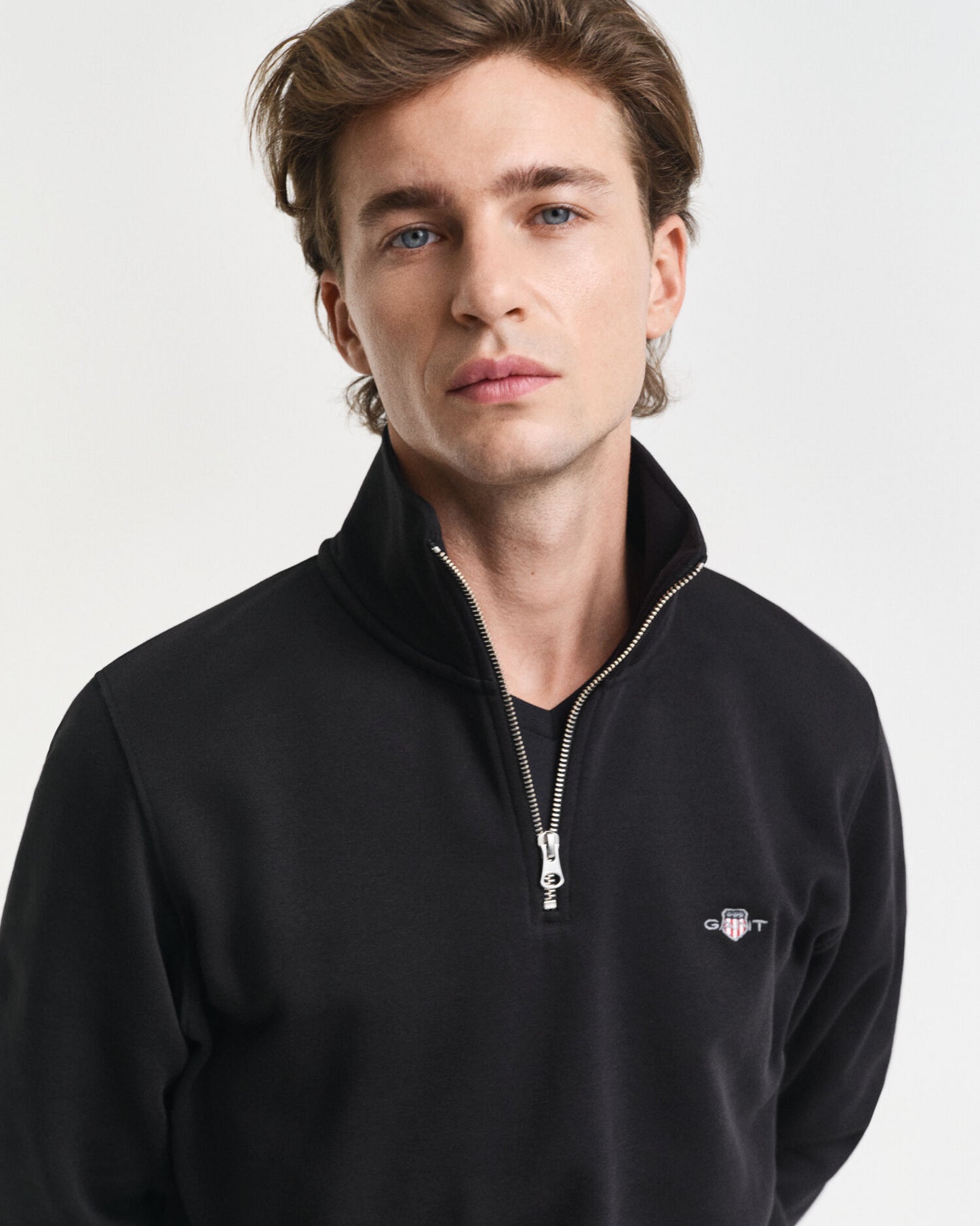 Sweat-shirt Shield demi-zip