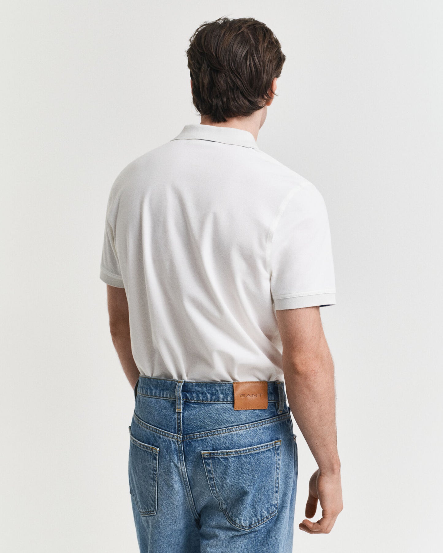 Contrast Pique Polo Shirt
