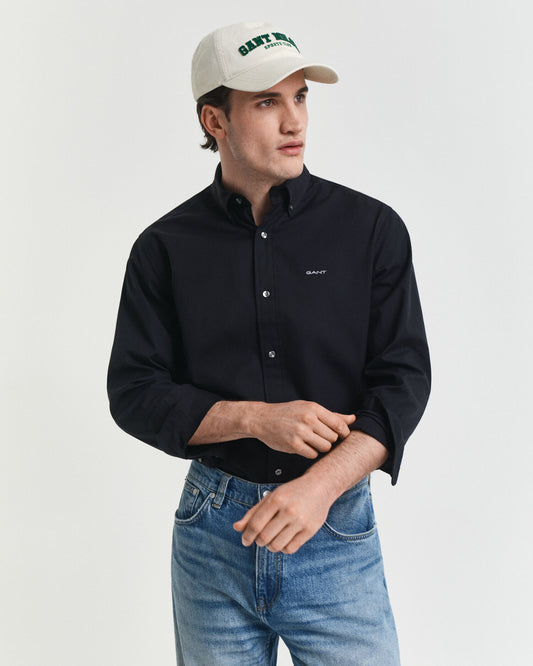 Chemise Oxford en point de pin coupe classique