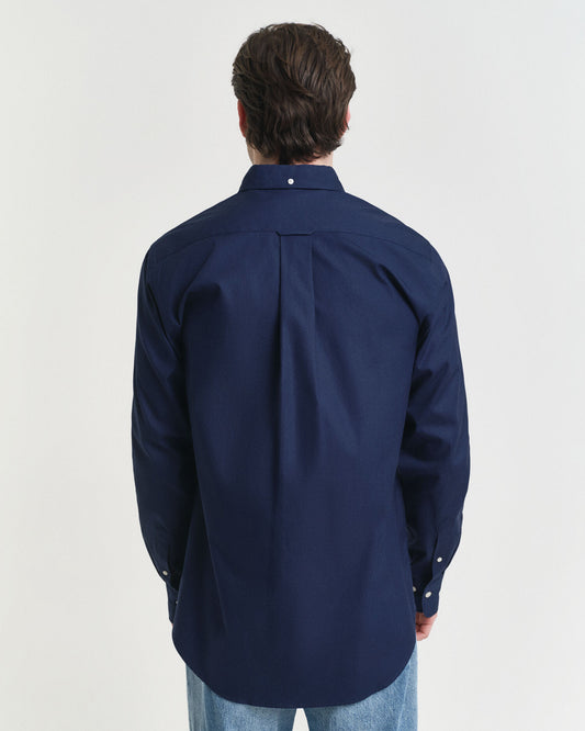 Regular Fit Oxford Hemd aus Pinpoint-Gewebe