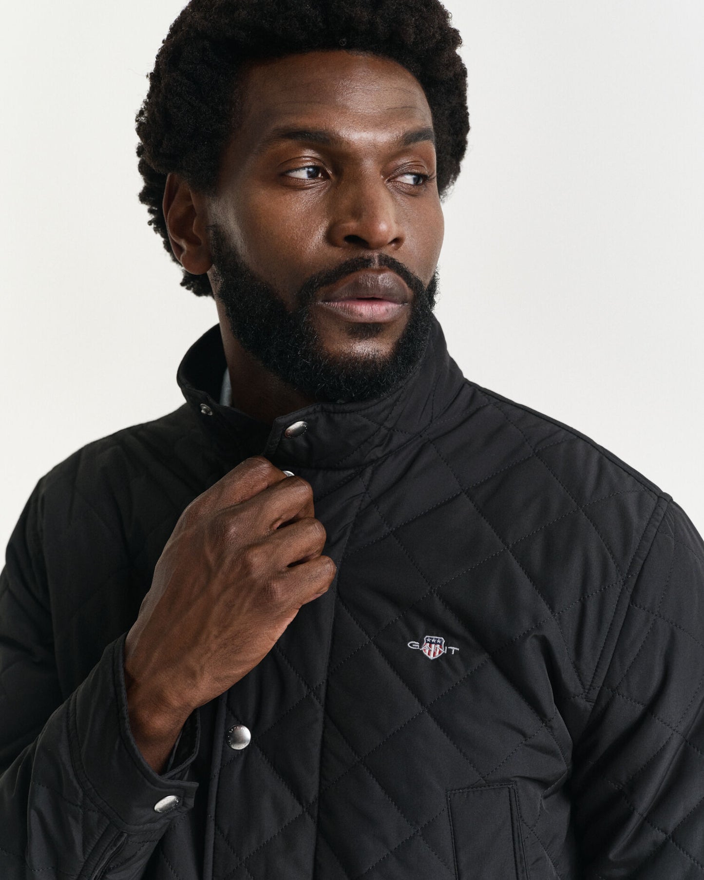 Veste mi-longue matelassée coupe-vent