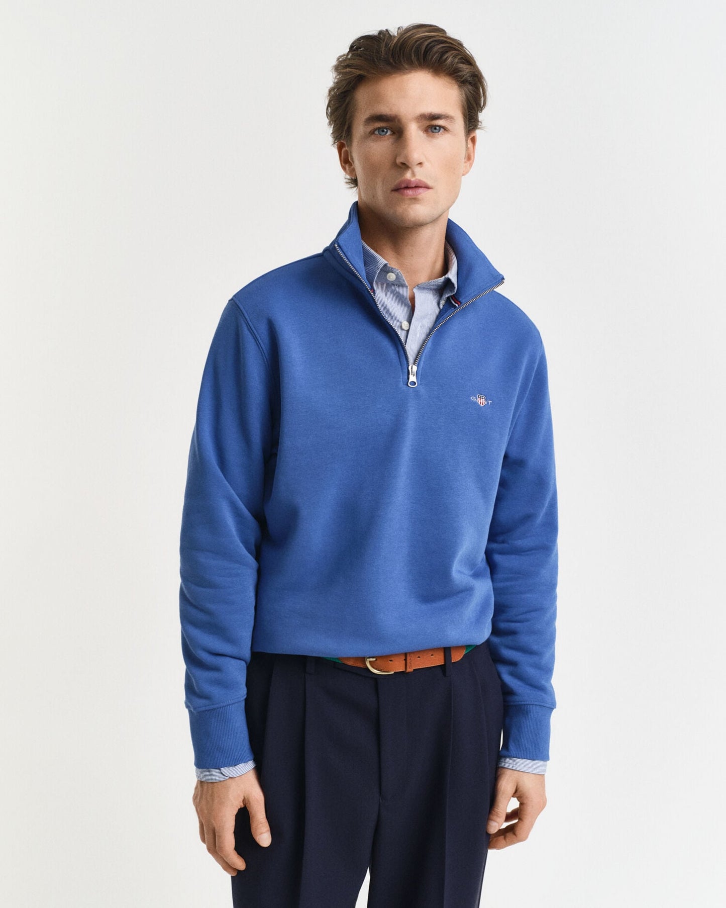 Sweat-shirt Shield demi-zip