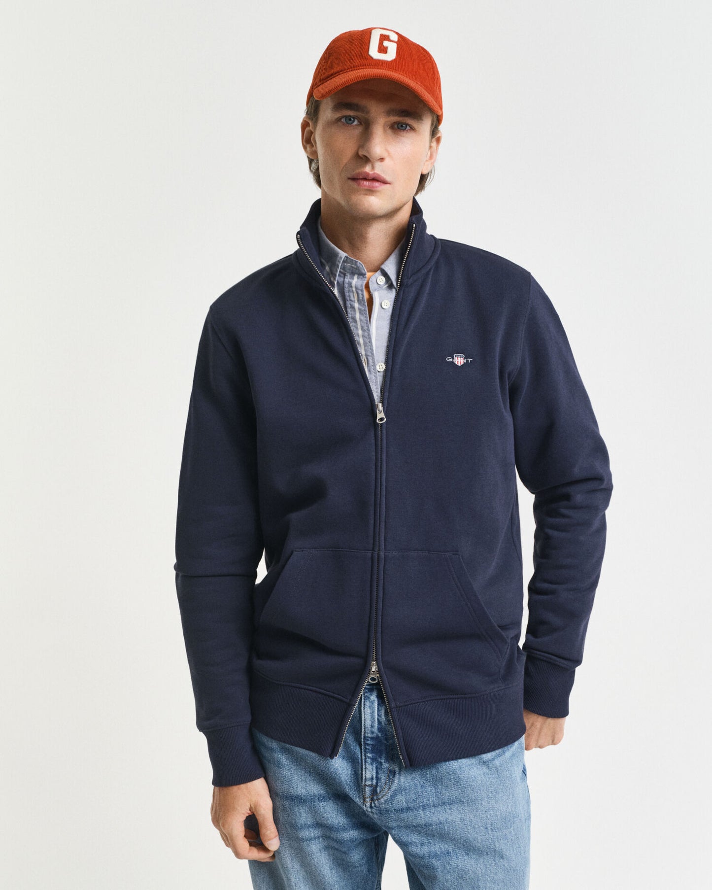Shield Reißverschluss-Sweatshirt