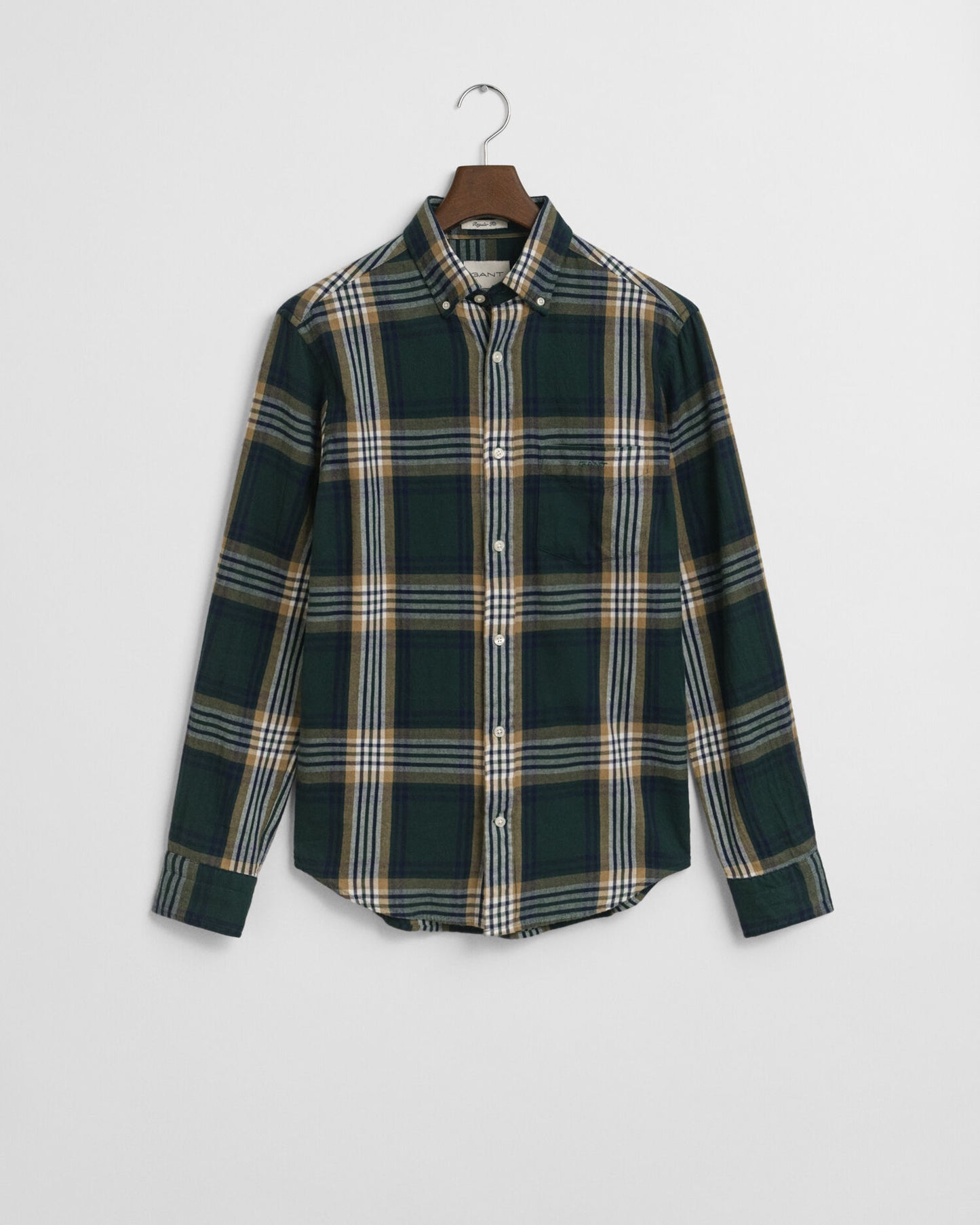 Regular Fit Windblown Flanellhemd mit Karomuster