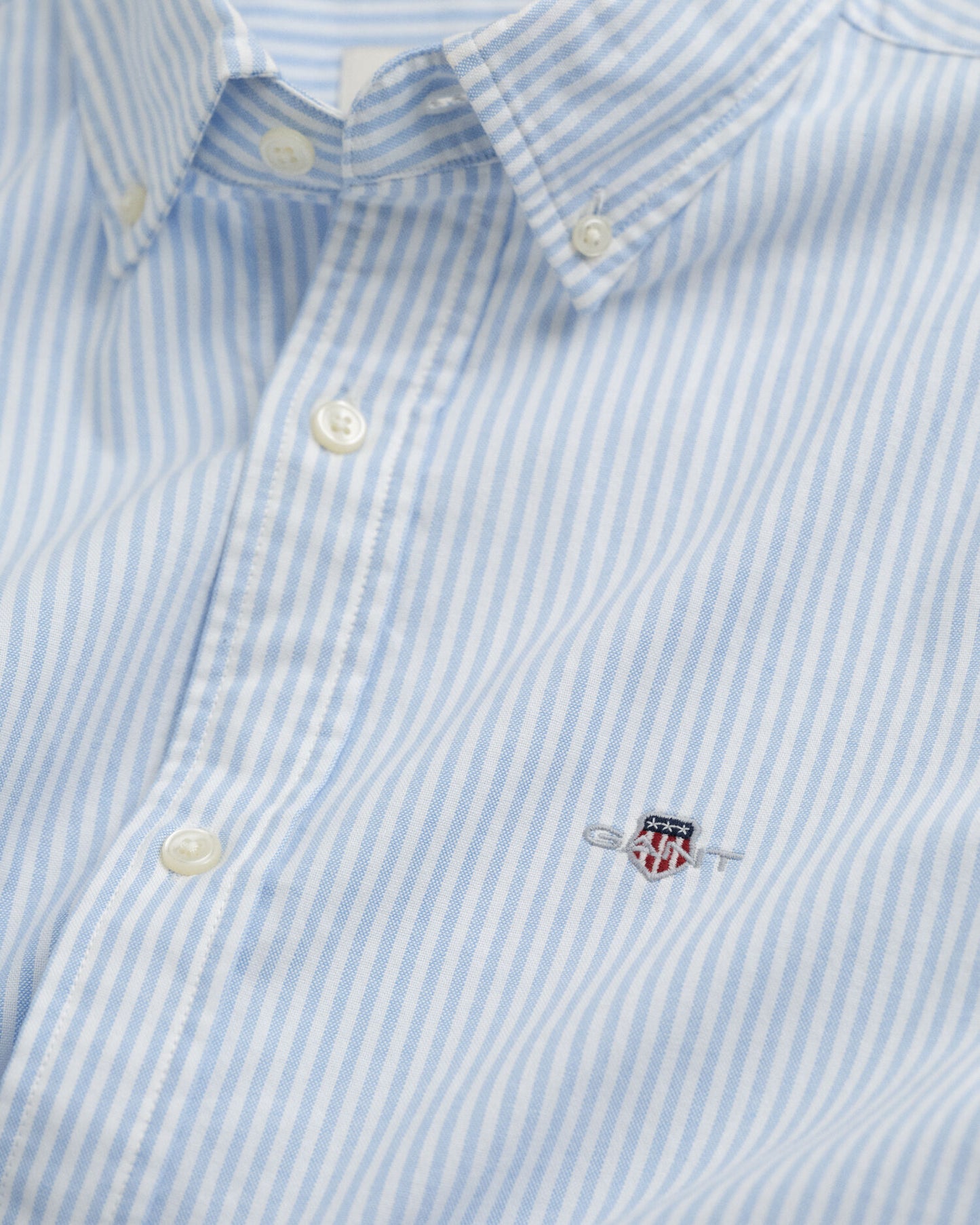 Chemise Oxford Classique à Rayures Banquier Coupe Cintrée