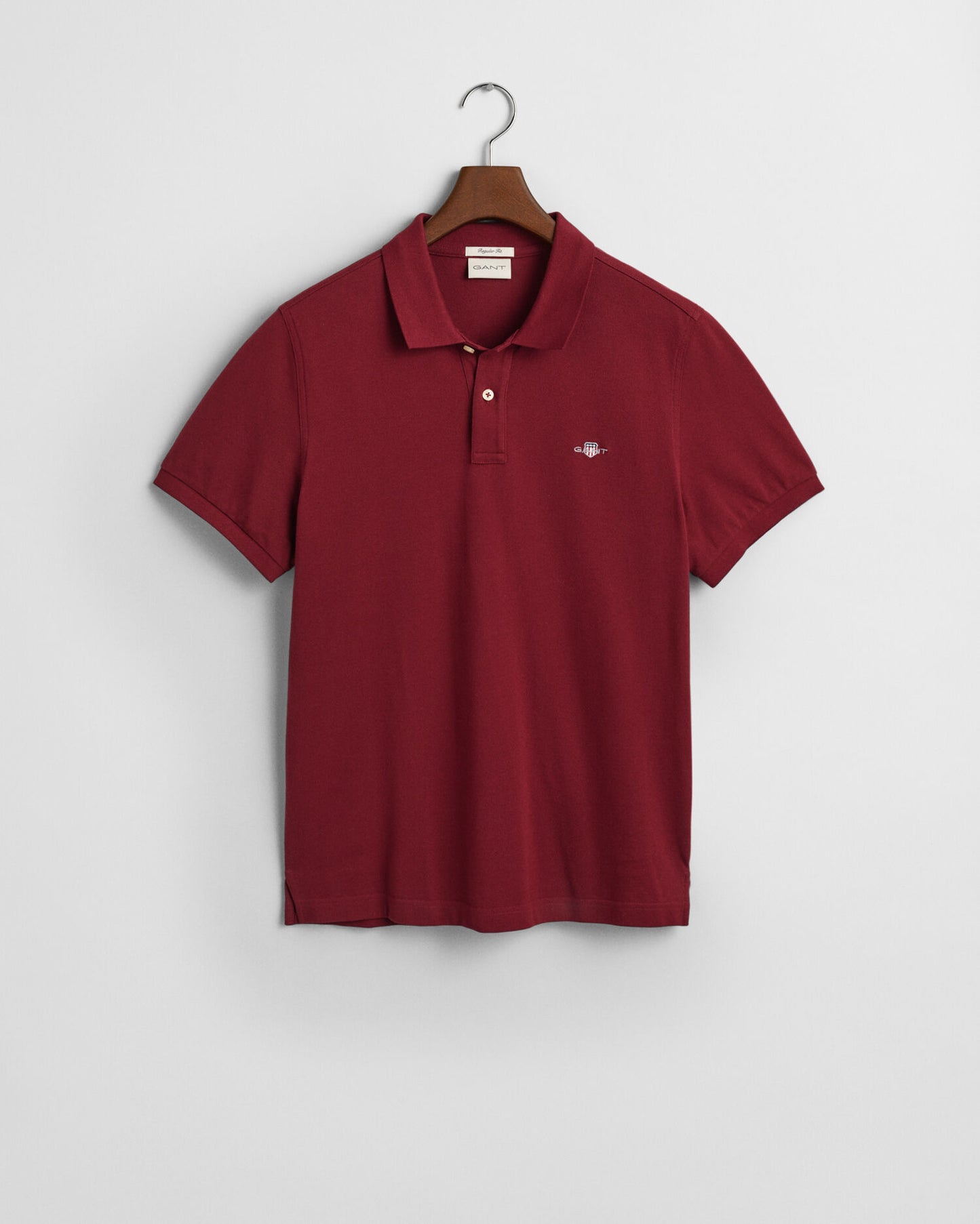 Regular Fit Schild Piqué-Poloshirt