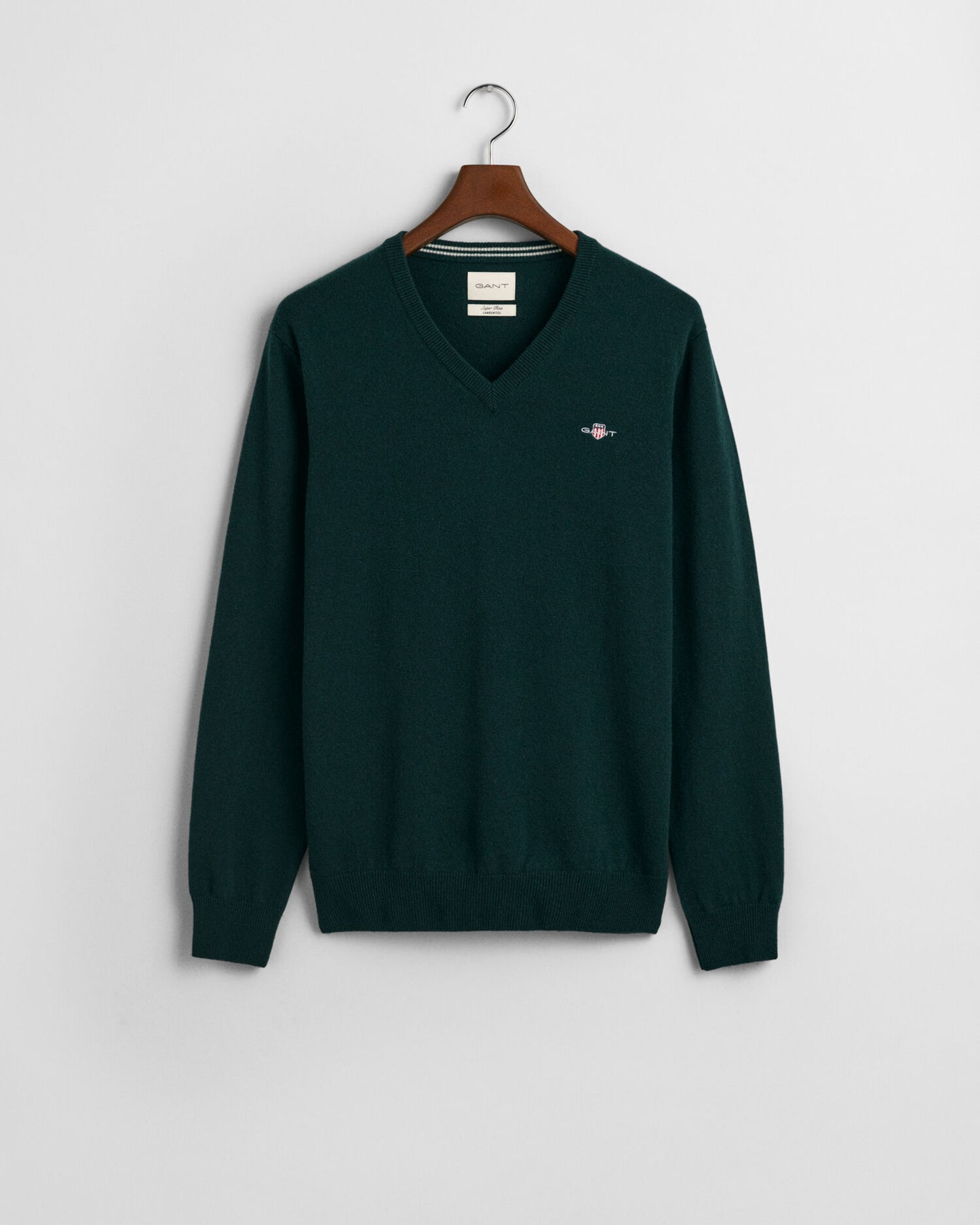 Pull en V en laine d'agneau superfine