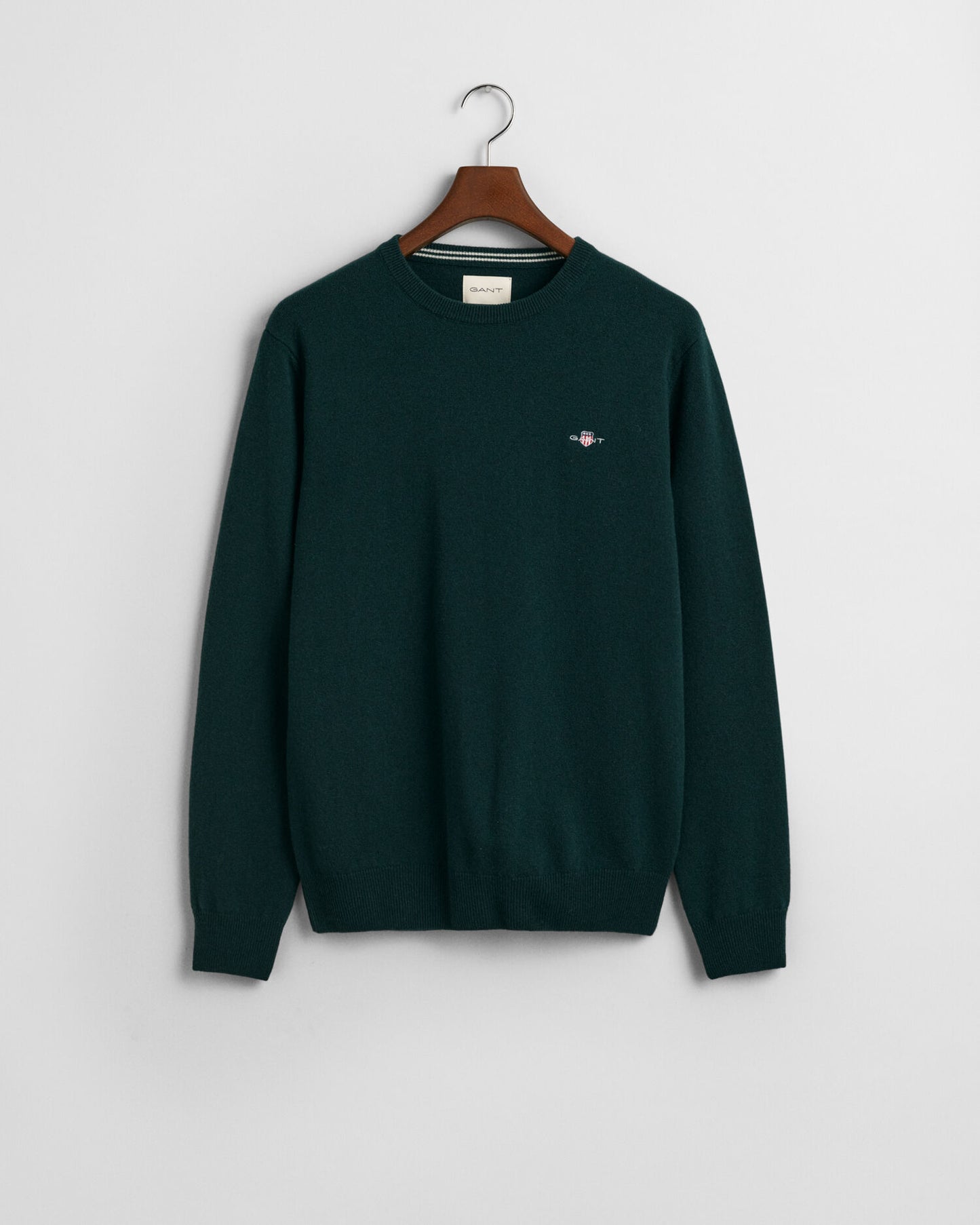 Pull col rond en agneau ultrafin