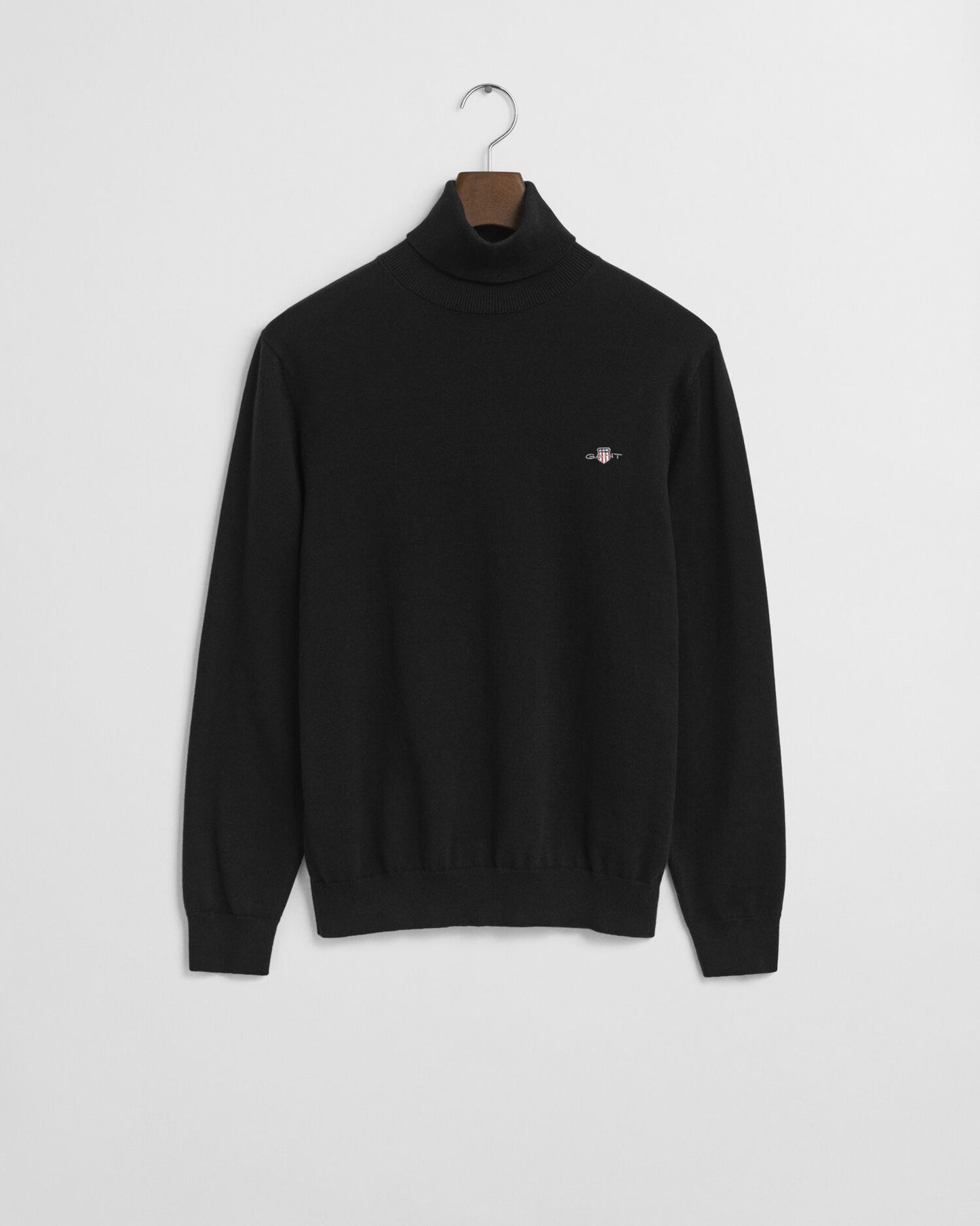 Pull en coton classique à col roulé