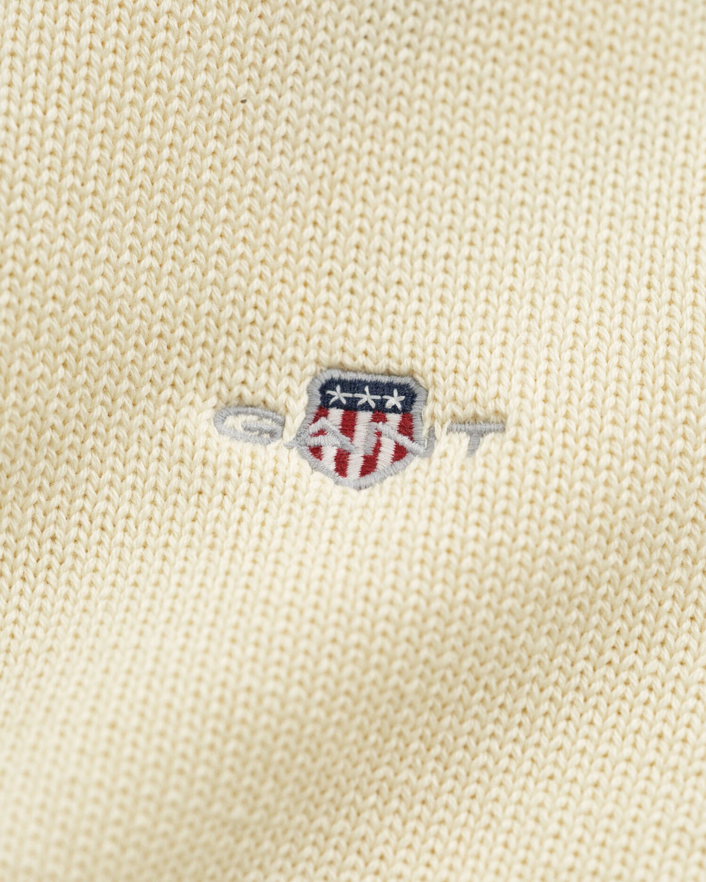 Lässiger Baumwoll-Half-Zip-Pullover