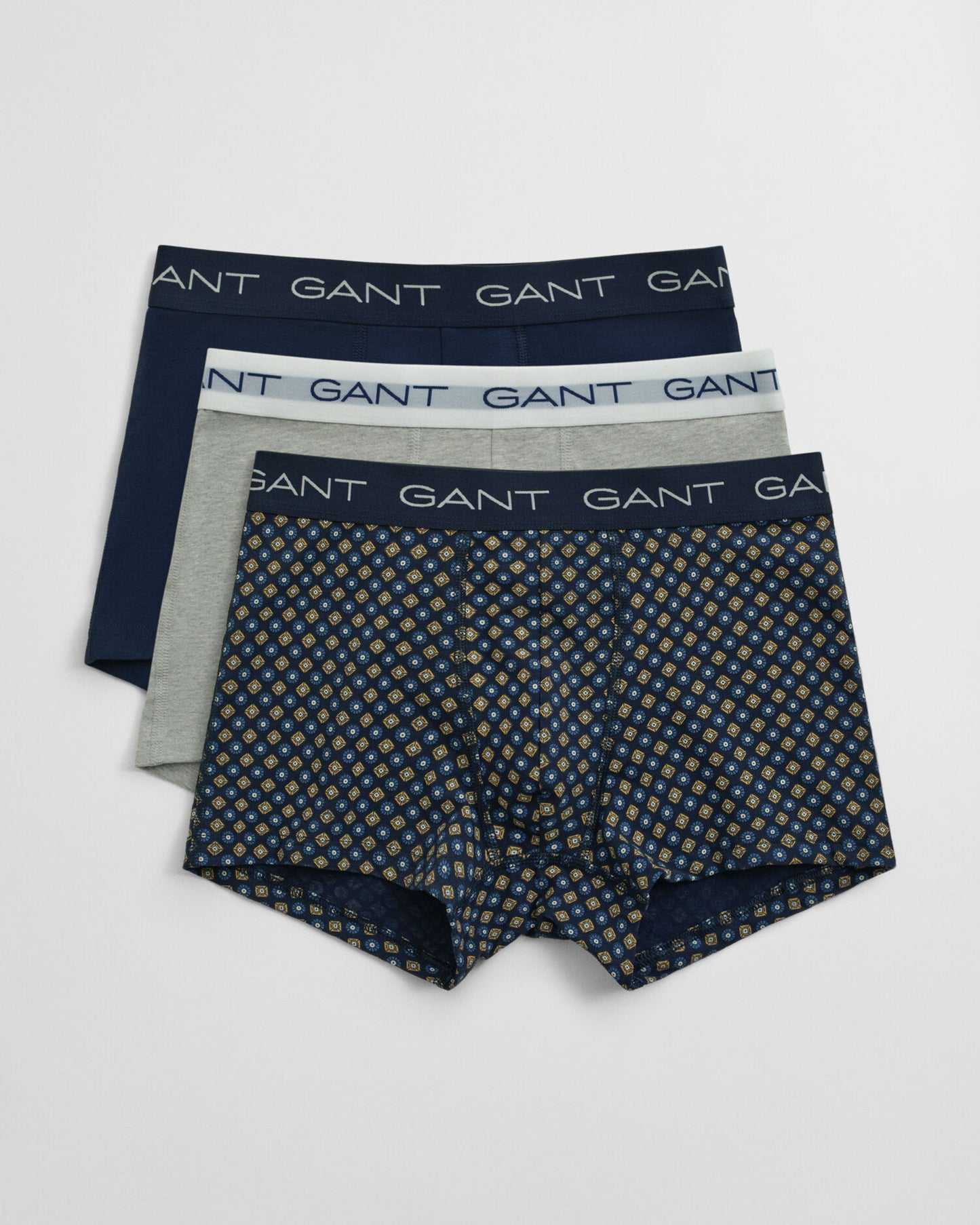 3er-Pack Boxershorts mit geometrischem Print