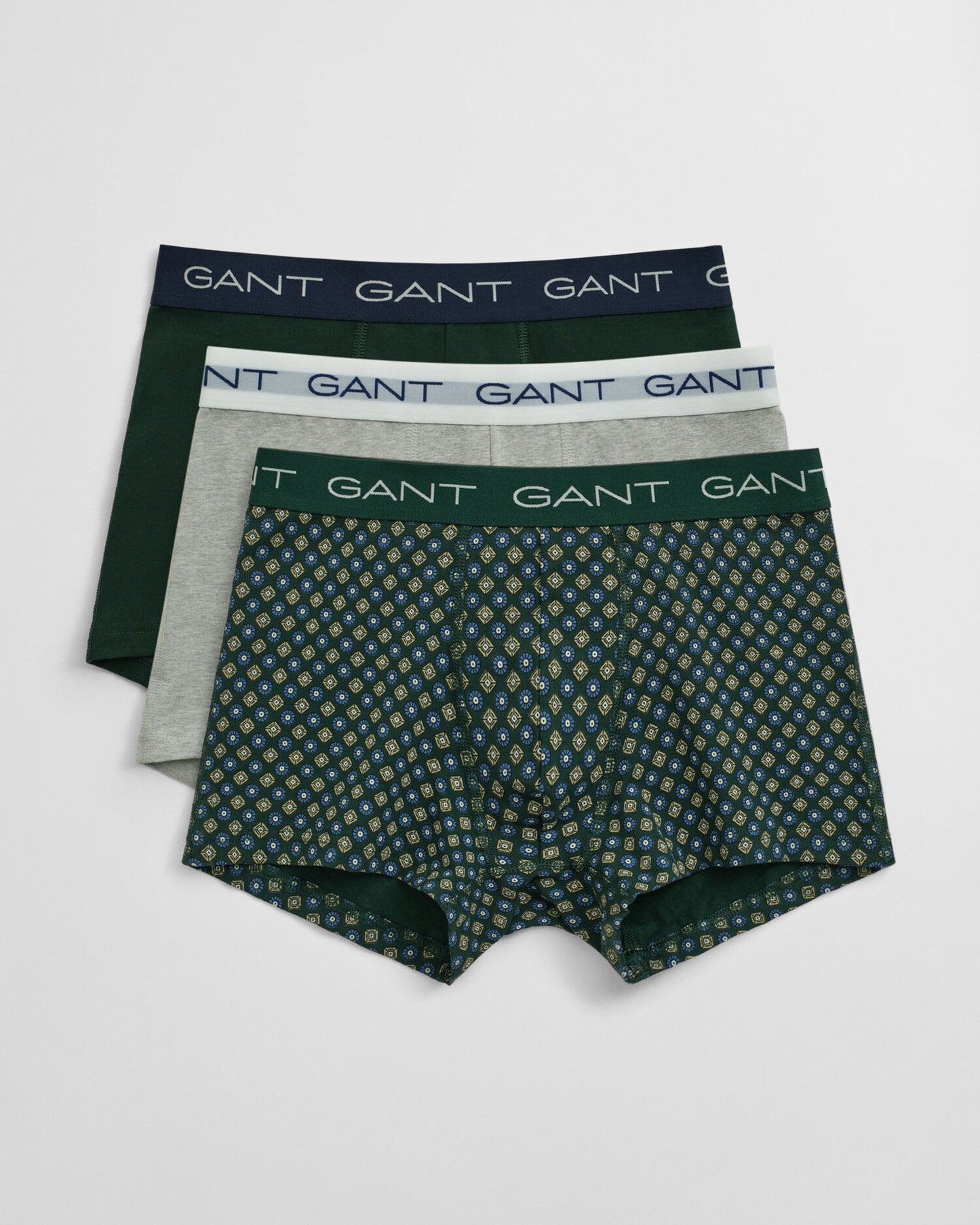 3er-Pack Boxershorts mit geometrischem Print