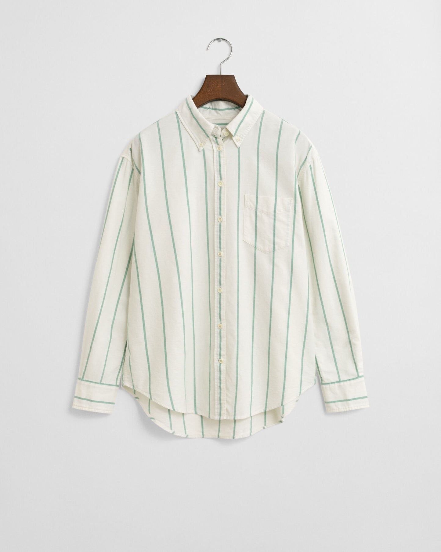 Oxfordhemd mit Streifen und Relaxed Fit