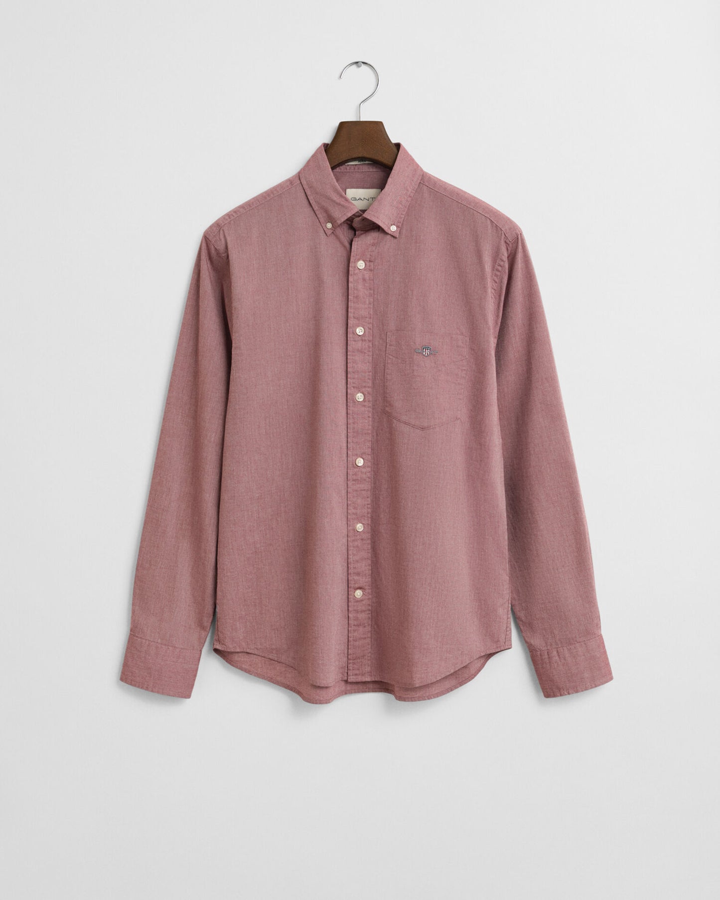 Chemise classique en popeline coupe droite
