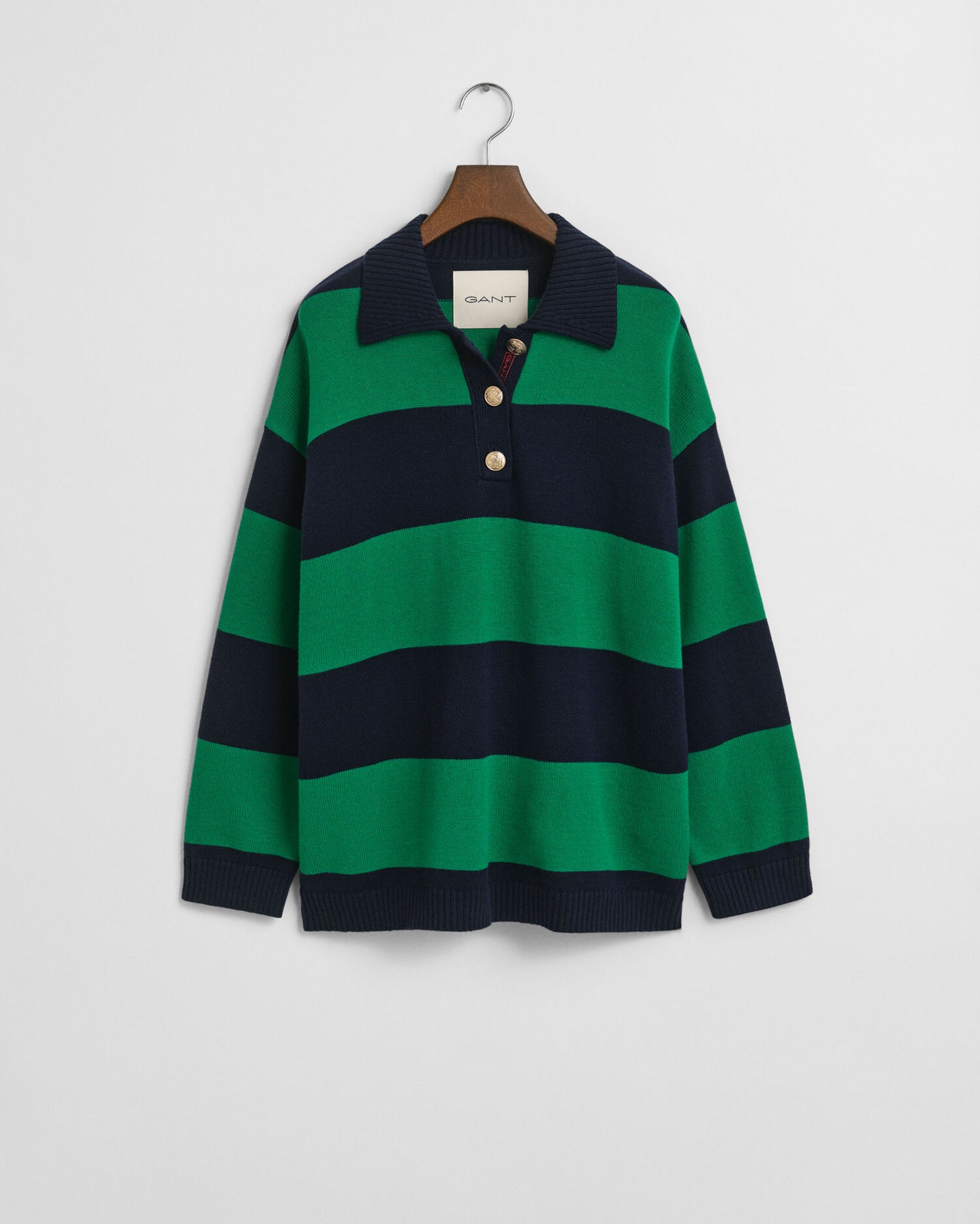 Rugger en tricot rayé